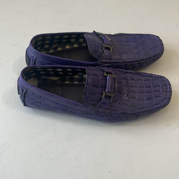 Purple “gator” loafers 9.5 - Picture 5 of 5